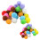 Pompon Soffici Morbidi A 100 Colori Misto per Bambini, 20mm 9