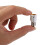 6-Pack E12 to E14 White Bulb Converter LED Light Holder Lamp Adapter Socket Changer High Quality 9