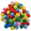 Pompon Soffici Morbidi A 100 Colori Misto per Bambini, 20mm 2