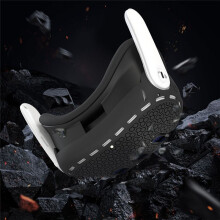 5in1 VR Accessories Kits for Meta Quest 3 Face Cover VR Handle Protection Case White