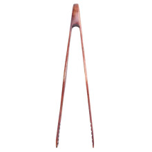1 Pcs BBQ Tools 26.5cm Wooden Health and Environmental Protection Grilled Food Clip Barbecue Accessories Outdoor Portable Tongs