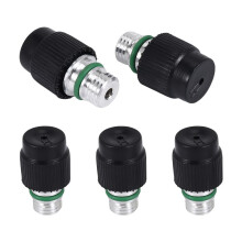(5 Count) M12x1.5 Male High Side A/C Charge Port Valve Includes Caps For MT0105,800-955, 59946, 52458184, 15-5438