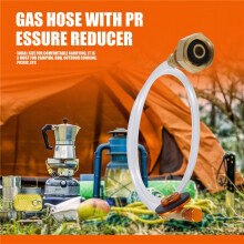 Propane Refill Adapter Picnic Camping Stove Gas Hose Double Sided Adjustable Flat Tank Gas Pipe Adapter Hose