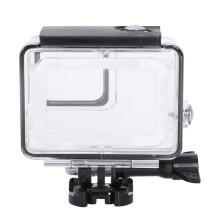 Waterproof Housing for Hero7 White and Hero7 Silver, Protective 45m Underwater Dive Case Shell with Bracket Accessories for Go Pro Hero7 Action