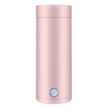 400ML Small PortableTravel Kettle 304 Stainless Steel Food Grade Fast Boil and Auto Shut Off Heating Mug EU Plug B