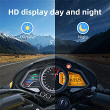 Digitale Snelheidsmeter voor Motorfietsen, Digitale Toerenteller voor Bajaj 200NS, Kilometerteller