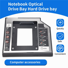 Universal 2Nd Hdd Ssd Hard Drive Caddy 9.5Mm For Cd/Dvd-Rom Optical Bay For Hdd Sataii Sdd Hard Disk Bracket