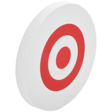 25 X 3Cm BogenschießEn Eva Foam Target Selbstheilungsbogen Moving Hunting Practice Weiß + Rot
