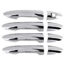For Rio 3 Sedan 2011-2015 New Car Chrome Door Handle Cover Sticker Accessories
