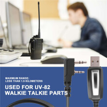 USB-Programmeerkabel en Cd voor /Pofung Uv-5R Uv-82 -3 888S Ten4 F9+ Radio Walkie Talkie Onderdeel