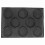 Silicone Hamburger Bread Forms Perforated Bakery Molds Non Stick Baking Sheets Fit Half Pan Size 1