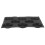Silicone Hamburger Bread Forms Perforated Bakery Molds Non Stick Baking Sheets Fit Half Pan Size 4