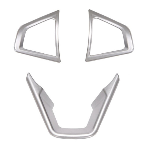 3ST Silver Rattskydd Trim Rattknappram för  Fusion Mondeo 2013-2019 1