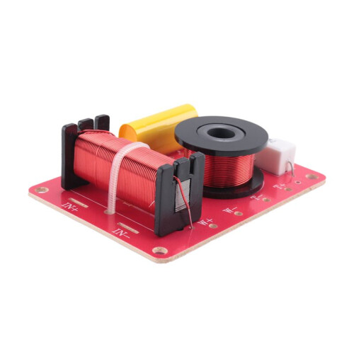 130W Speaker Crossover 2 Way High-Low 8 Ohm Frequency Divider for 6 Inch Speaker