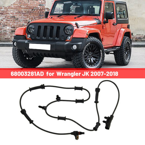 68003281AD Wheel Speed Sensor Front Wheel Speed ABS Sensor Automobile for   JK 2007-2018 1