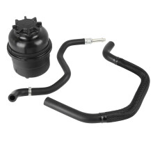 Car Power Steering Fluid Reservoir Tank and Power Steering Hose Compatible for- E30 E46 E36 323I 325I 328I 330I