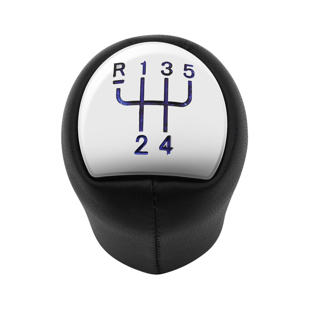 5 Speed Leather Manual Car Gear Shift Knob Shifter Lever For Megane Clio Ii Twingo Kangoo Logan 6031504970593