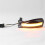 Car LED Dynamic Side Mirror Indicatore di Direzione per  3 BL 2008-2014 per  6 GH 2007-2015 Trasparente 7