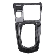 Shift Box Panel Cover Interior Trim Molding Cup Holder Trim Cover for Qashqai J11 2014-2018 Carbon Pattern