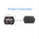 Digital Display Tachometer Timer Engine Tach Hour Meter Gauge Inductive Car Stroke Engine LCD Display for Car Motor Boat 7