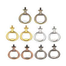 10 Pieces Bottle Opener Inserts Kit Bottle Opener Hardware Insert Beer Opener for Wedding DIY Wood Turning Project