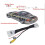Car Rearview Reverse Camera Conversion Cable 24 Pin Adapter Kit for  Clio 4 IV 2012 2013 2014 2015 2016 2017 2018 8