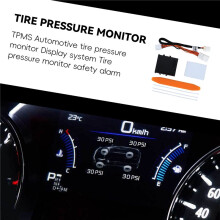 For 2020-2022 Car TPMS Tire Pressure Monitoring Display System Tire Pressure Monitor Security Alarm