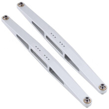2 StüCke Metall LäNgslenker Hinten für Unlimited Desert Racer UDR 1/7 RC Auto Aktualisierung Teile ZubehöR, Silber