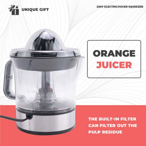 700Ml ÉLectrique Citrus Orange Juicer Squeezer Citron Fruits Masticating Machine Juicer Fruit Press Machine EU Plug 1