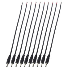 10 Pack 3,5 Mm X 1,35 Mm Gleichstrom Stecker, Buchse auf Blanken Draht, Offenes Ende, Pigtail-Strom Kabel, 3,5 X 1,35 Mm für Gleich Strom