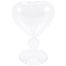 BlumentöPfe Aus Glas, Pflanzgefäß, Herzvase, Stehend, Heimdekoration, Blumenvase, Desktop-Dekoration, Vase, Hochzeitsfeier, Dekoration