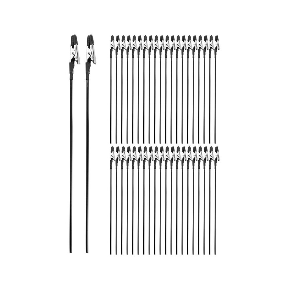 40Pcs Alligator Clip Sticks For Gundam Model Painting For Airbrush Spraying Hobby Modeling Parts For Diy Card Photo Memo 4711524340287