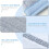 6 Pack Vacuum Replacement Mop Pads for  S7 S7+ T7S  Accessories Reusable Wet Microfiber Soft Pad 5