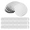 200 Pcs 3 Inch Silver Wine Pourer Discs Drip-Proof Drip Pouring Pour Spout Pour Wine Thin Slice 1