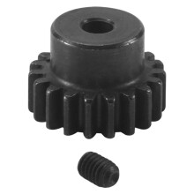 Steel 19T Motor Gear Pinion Gear 124016-2178 for 144002 144010 124016 124017 Brushless RC Car Upgrades Parts