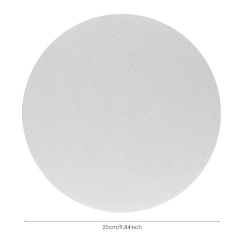 White Cake Boards Round 25 Pack - 10 Inch Cardboard Cake Rounds Circles Disposable Cake Platter Board Base Tray 1