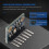 5Pcs AD9833 Programmable Microprocessors Serial Interface Sine Square Wave DDS, Signal Generator Module 4