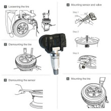 4Pc TPMS Tire Pressure Sensor for I30 I55 Equus Creta Venga Sorenta Picanta Ceed 529333N100 52933-2M650