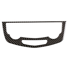 Real Carbon Fiber Dashboard Airconditioner Schakelpaneel Trim Cover Decoratie Stickers voor X-Trail 2014-2018