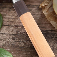 Couteau de Chef Wa Manche en Bois Manche Octogonal Artisanat Manuel Bricolage Semi-Fini Damas Couteau Manche Cuisine