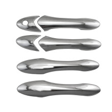 Pour Freed 2008-2016 Chrome ExtéRieur ExtéRieur PoignéE de Porte Protecteur Couverture Garniture DéCoratif Moulage Style (1 Trou)