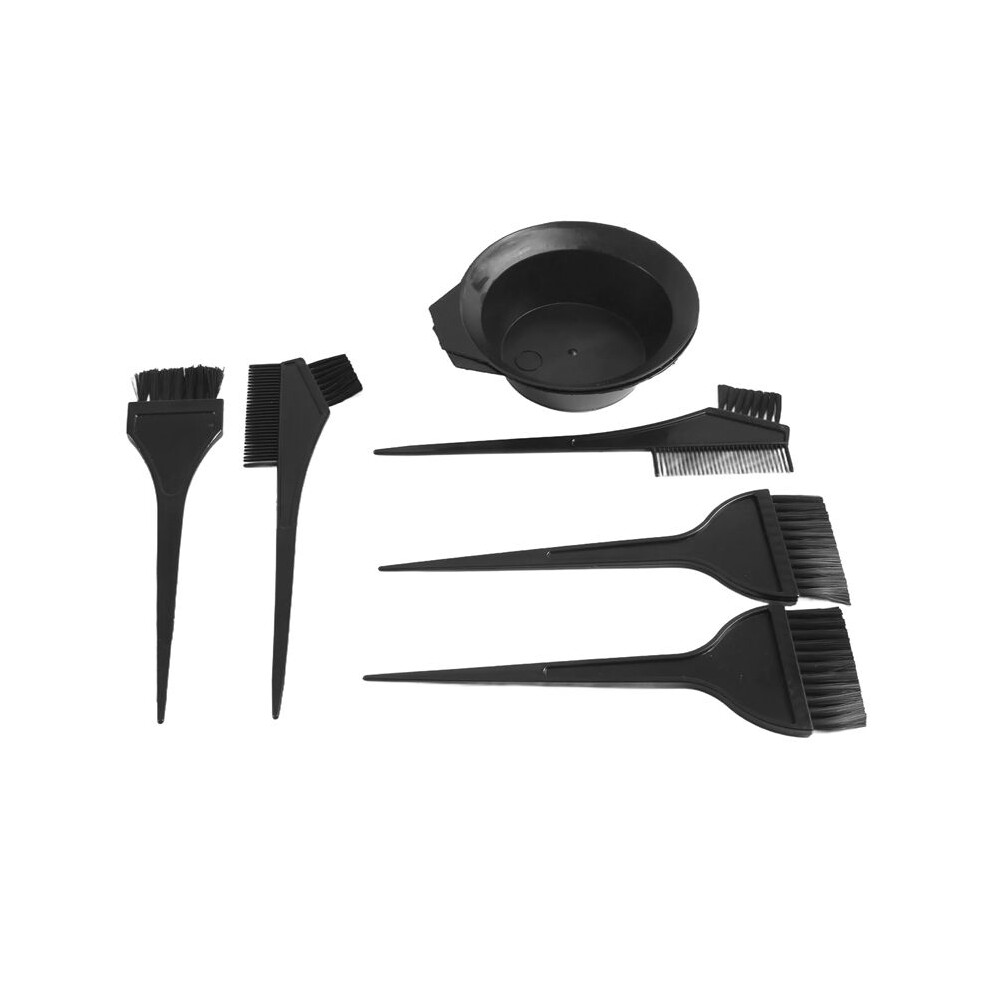 Typecat Hair Dye Color Brush And Bowl Set, Hair Color Brush Mixing Bowl Kit ,Tools For Hair Tint Dying Coloring Applicator, 7 Piece Set