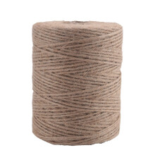 200M/ Roll 2mm Jute Twine Natural Thick Brown Twine for Home Gardening Plant Picture Hanger Industrial Packing String