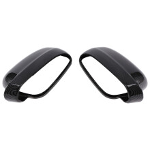 Carbon Fiber ABS Side Rear View Mirror Cover Replacement for Bora 1998-2009