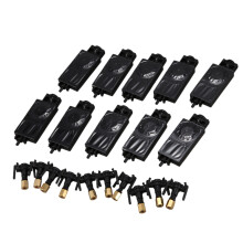 10PCS DX5 UV Ink Damper for Mimaki JV33 JV5 CJV150 for TX800 Eco Solvent Plotter Printer Ink Dumper Wit Connector