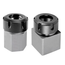 ER32 Collet Chucks Block Set di 2 Supporti Quadrati Ed Esagonali per Macchina per Incidere del Tornio CNC