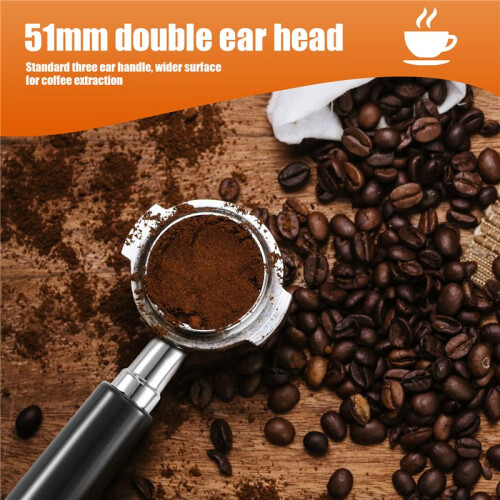 Coffee Bottomless Filter 51mm for  EC680 / EC685, Removable Bottomless Filter Holder with Filter Basket 1