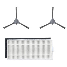 3 Stuks Vervangende Filter- en Zijborstelaccessoires voor  3500 R3500 R3500S R750 Robotstofzuiger, Zeer Efficiënt
