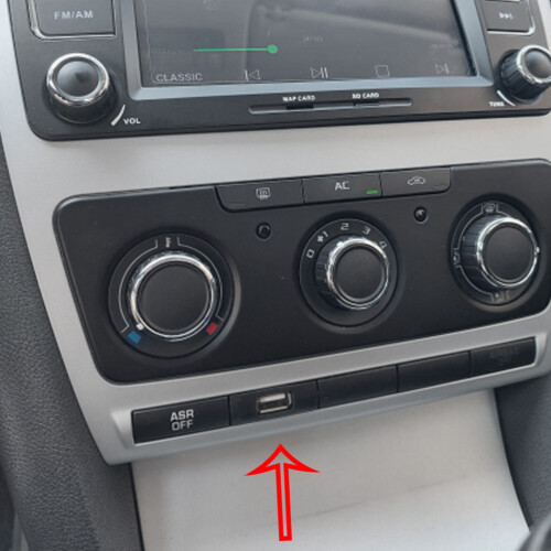 Car RCD510 RCD315 CD Changer USB Interface Adapter Audio 4Pin Connector Cable for  2011  Octavia 2007 2