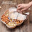 Snack Storage Box, Flower Shape Snack Tray with Lid,Nut Candy Food Storage Box,Fruit Box Dry Fruit Container, 8